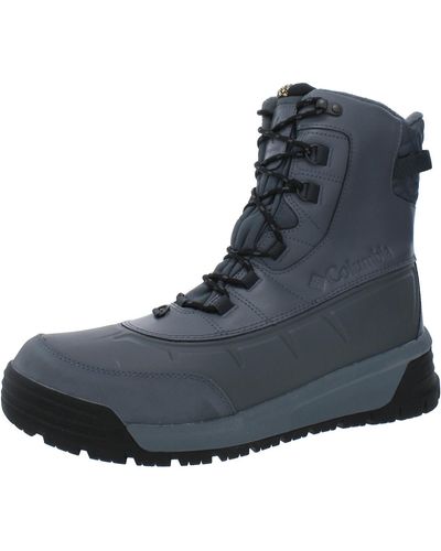 Columbia Bugaboot Celsius Leather Waterproof Winter & Snow Boots - Blue