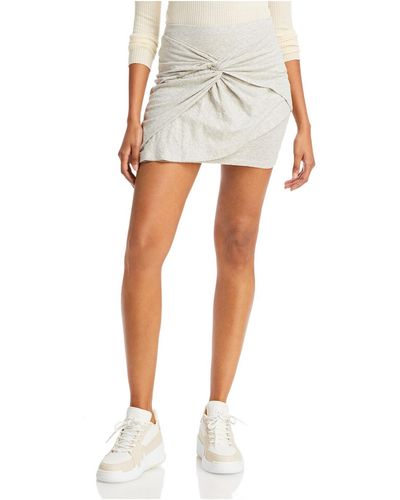 IRO Casual Short Mini Skirt - White