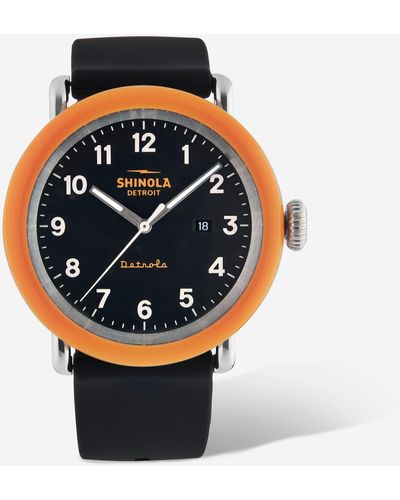 Shinola Detrola The No. 2 S0120161966 Orange Watch - Multicolor