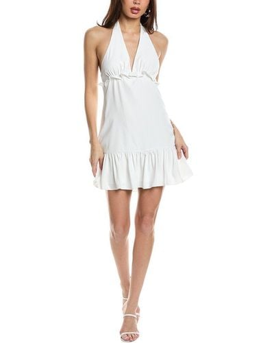 Amanda Uprichard Aubrielle Mini Dress - White