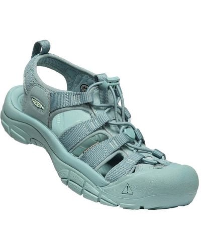 Keen Newport H2 Slip On Waterproof Strappy Sandals - Blue