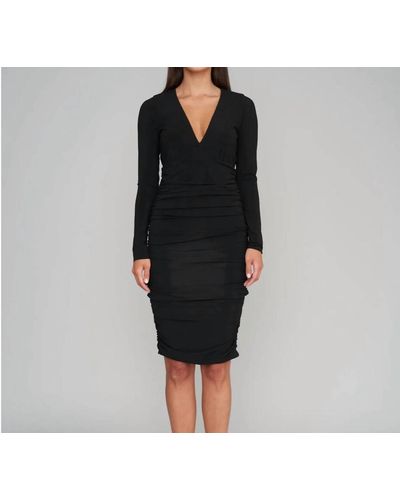 Le Superbe La Lady Jersey Dress - Black