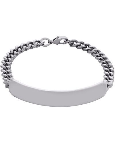 A.P.C. Darwin Curb Chain Bracelet - Metallic