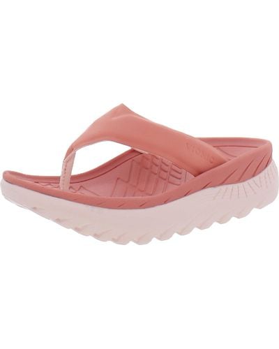 Vionic Restore Slip On Comfort Flip-flops - Pink