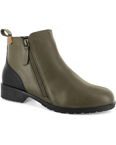 Strive Sandringham Leather Boots - Green