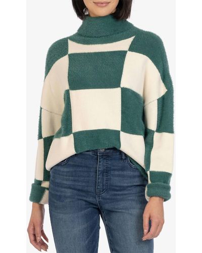Kut From The Kloth Serena Turtleneck Sweater - Green
