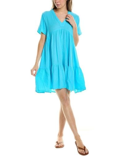 9seed Tiered Dress - Blue