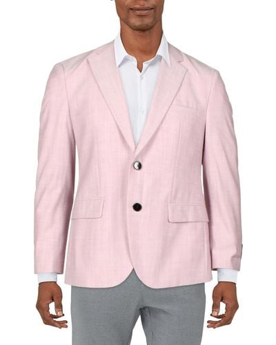 HUGO Modern Fit Performance Suit Jacket - Pink