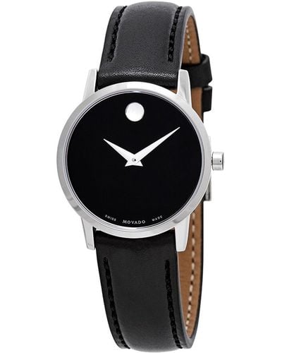 Movado Dial Watch - Black
