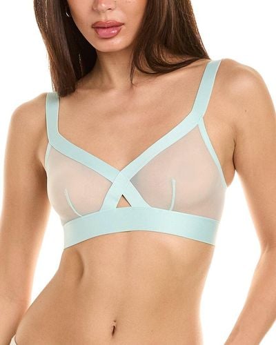 DKNY Sheers Wirefree Soft Cup Bra - Green