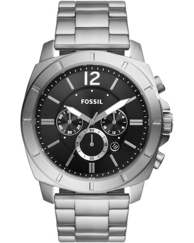 Fossil Outlet Privateer Chronograph - Metallic