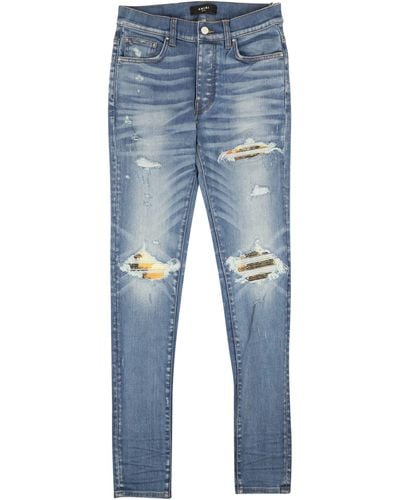 Amiri Aloha Mx1 70's Straight-fit Jeans - Indigo - Blue