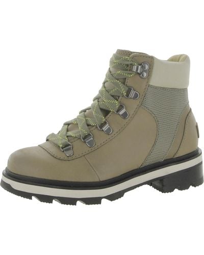 Sorel Short Sport Hiking Boots - Green