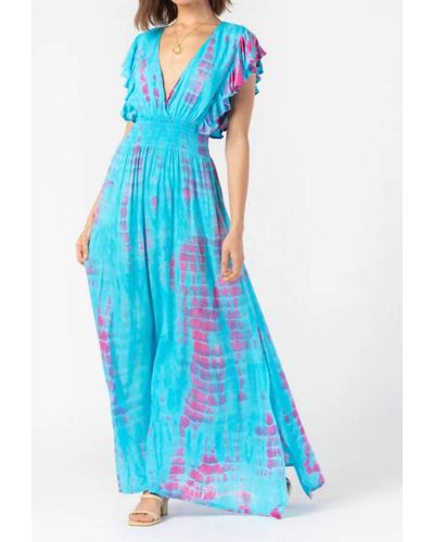 Tiare Hawaii Lia Maxi Dress - Blue