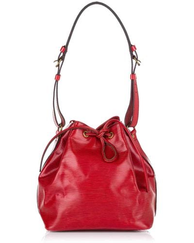 Louis Vuitton Epi Petit Noe Bucket Bag (pre-owned) - Red