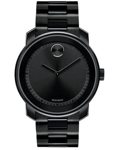 Movado Bold 3600467 Trend Stainless Steel Quartz Watch - Black
