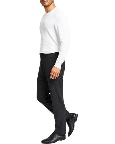 Alfani Slim Fit Trouser Pants - White