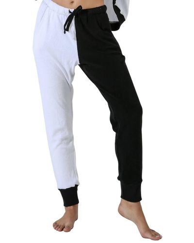 Electric and Rose Hart jogger - Black