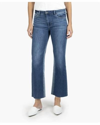 Kut From The Kloth Kelsey High Rise Ankle Flare Jean - Blue
