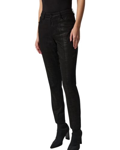 Joseph Ribkoff Slim Fit Jeans - Black