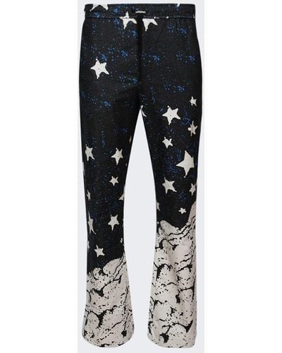 Amiri Crescent Moon Pajama Pant - Black