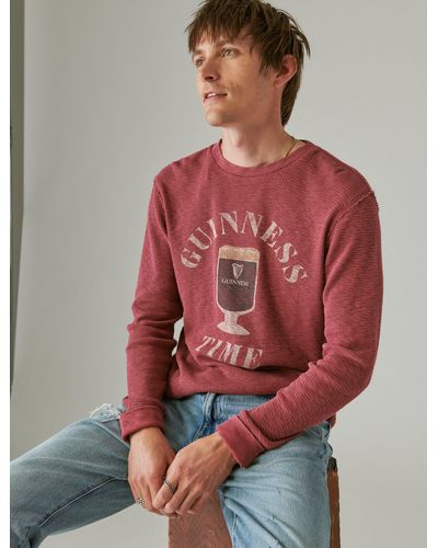 Lucky Brand Guinness Logo Thermal - Red