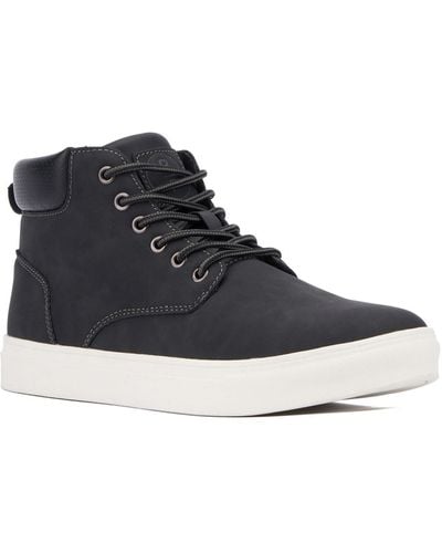 Reserved Footwear Julian High-top Lifestyle Casual And Fashion Sneakers - Blue