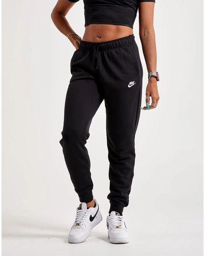 Nike Sportswear Club Fleece Dq5191-010 Mid-rise sweatpants Ncl473 - Black
