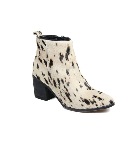 Band Of Gypsies Rodeo Spotted Bootie - Black