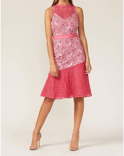 Adelyn Rae Lisa Midi Dress - Pink