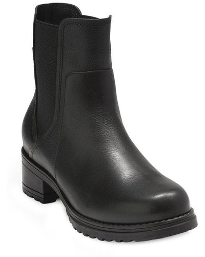 Cole Haan Camea Waterproof Leather Chelsea Boot - Black