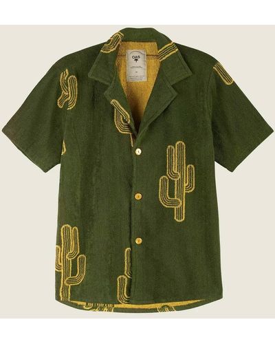 Oas Cuba Terry Shirt - Green