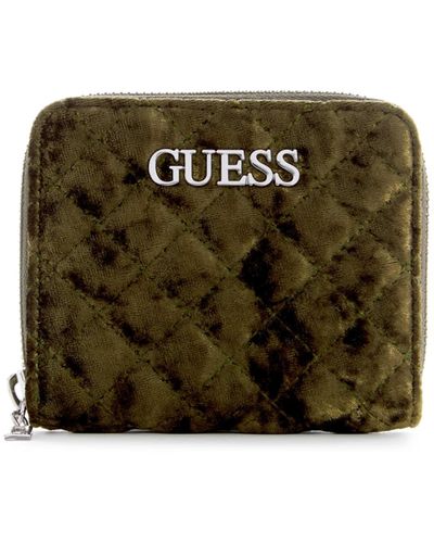 GUESS Issa Zip Card Holder, White Multi, One Size : GUESS Factory:  : Clothing, Shoes & Accessories