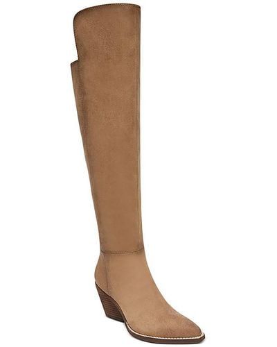 Zodiac Ronson Microsuede Tall Knee-high Boots - Brown