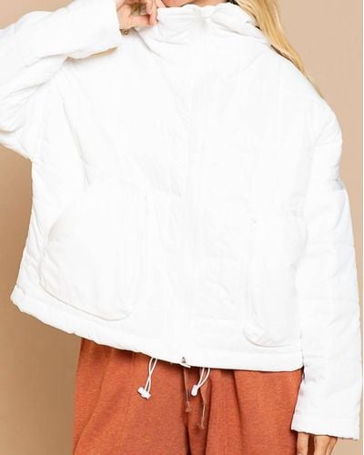 Pol Quilted Jacket - White