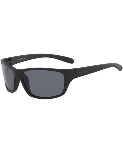 Nautica Oversized Sunglasses - Black