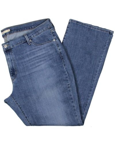 Levi's Plus Light Wash Low Rise Bootcut Jeans - Blue