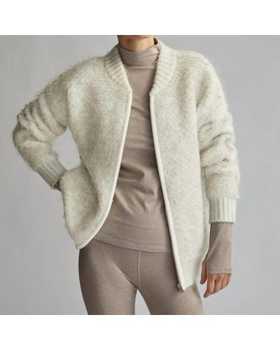 Varley Reimont Fluffy Bubble Knit - Natural