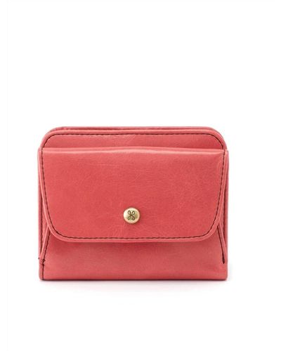Hobo International Change Small Wallet - Red