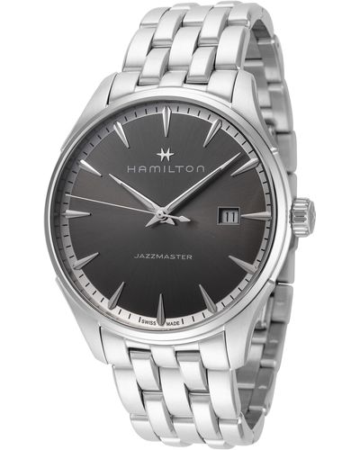 Hamilton H32451181 Jazzemaster 40mm Quartz Watch - Metallic