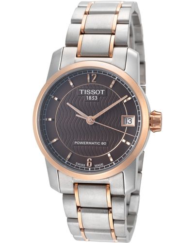 Tissot 32mm Two Tone Automatic Watch T0872075529700 - Metallic