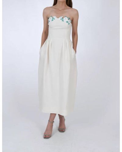 FANM MON Lorr Dress - White