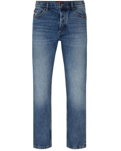 HUGO Tapered-fit Jeans - Blue