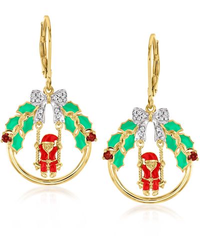 Ross simons deals gold earrings