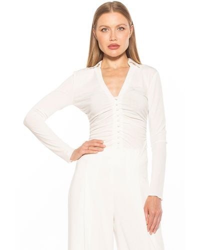 Alexia Admor Alina Shirt - White