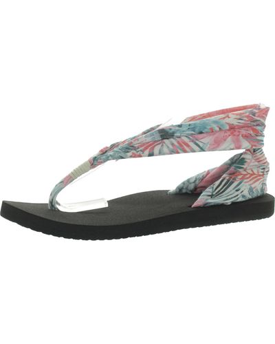 Sanuk Slingback Comfort Flip-flops - Pink