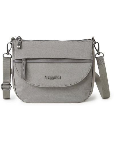 Baggallini Pocket Crossbody 2.0 Bag With Rfid Protection - Gray