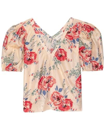 The Great The Bungalow Top - Pink