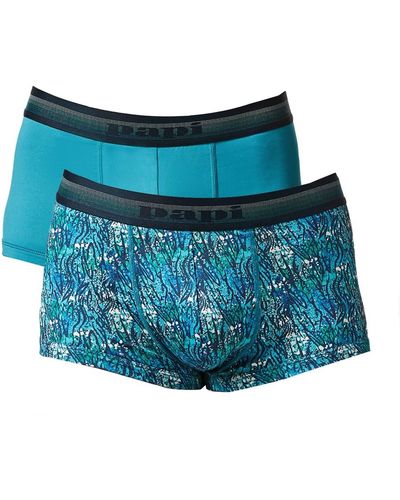 Papi 2-pack Brazilian Trunk Underwear - Blue