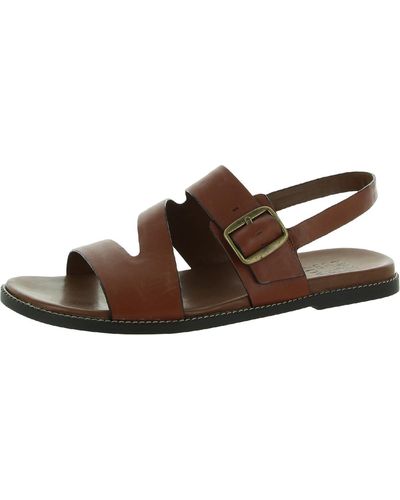 Naturalizer Kerry Buckle Slingback Sandals - Brown